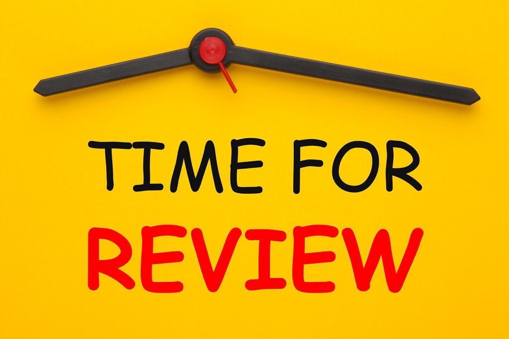 time for review