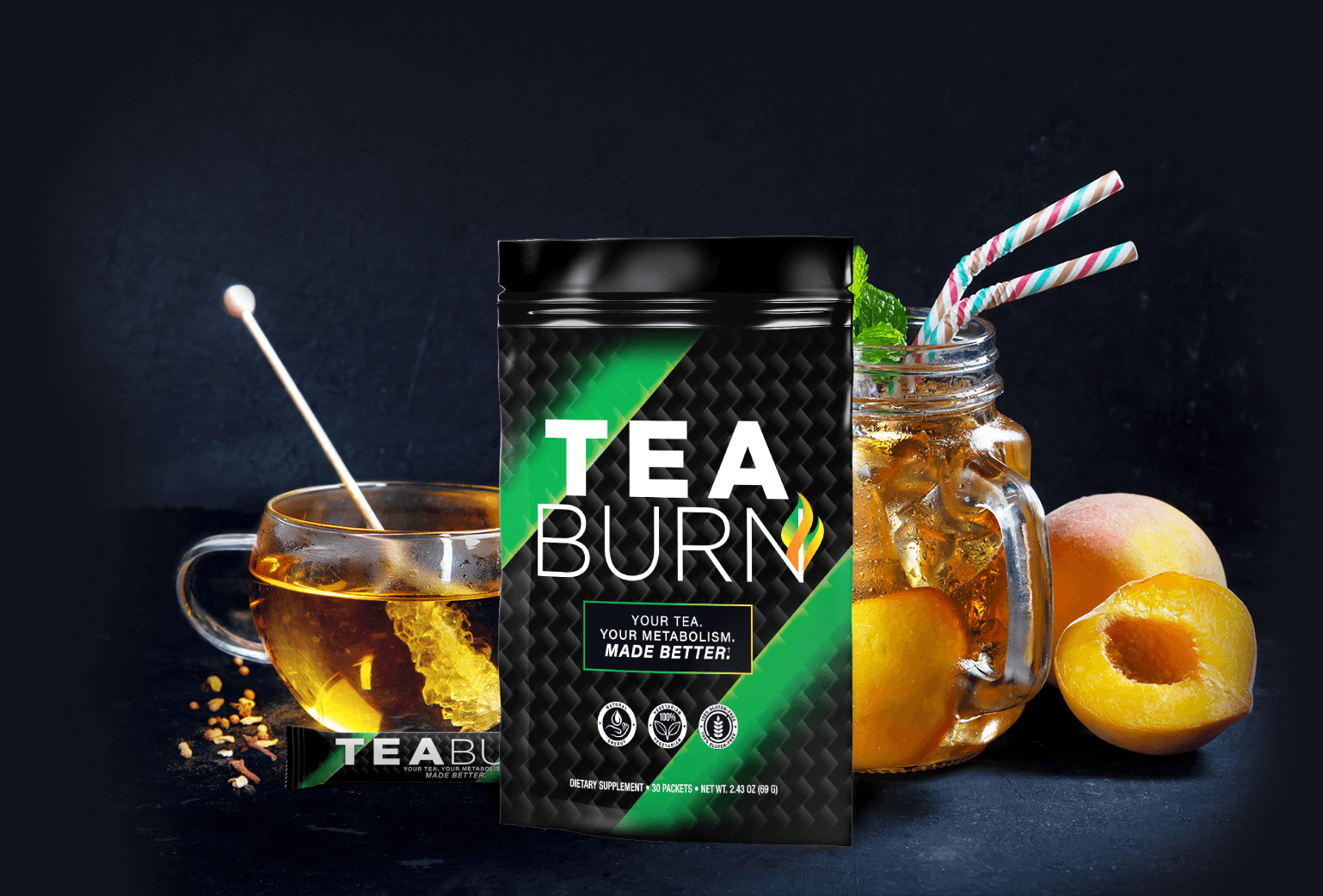 tea burn pouch